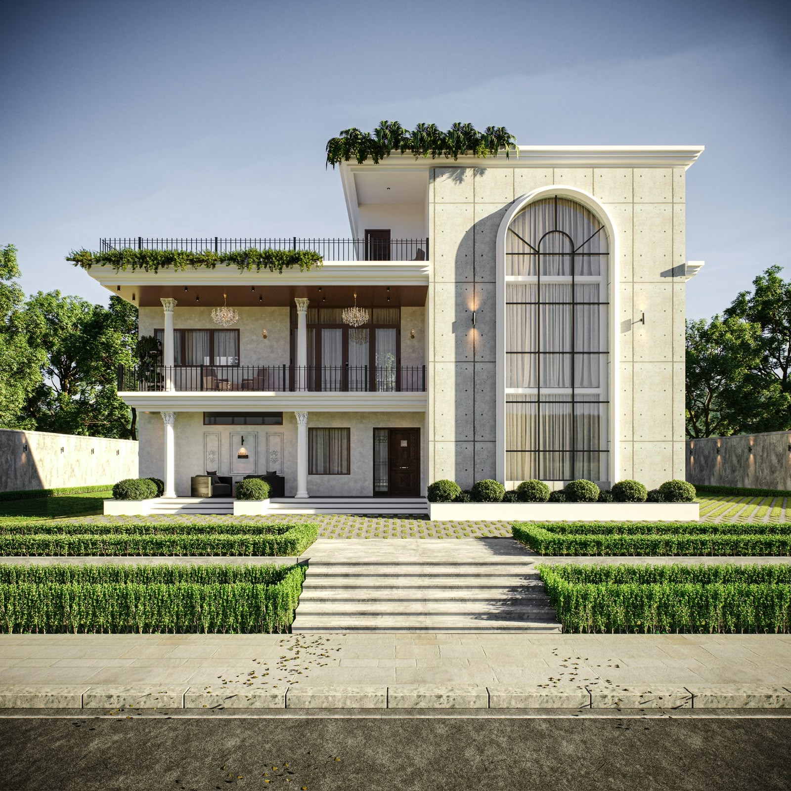 Lighting and ceiling design project
